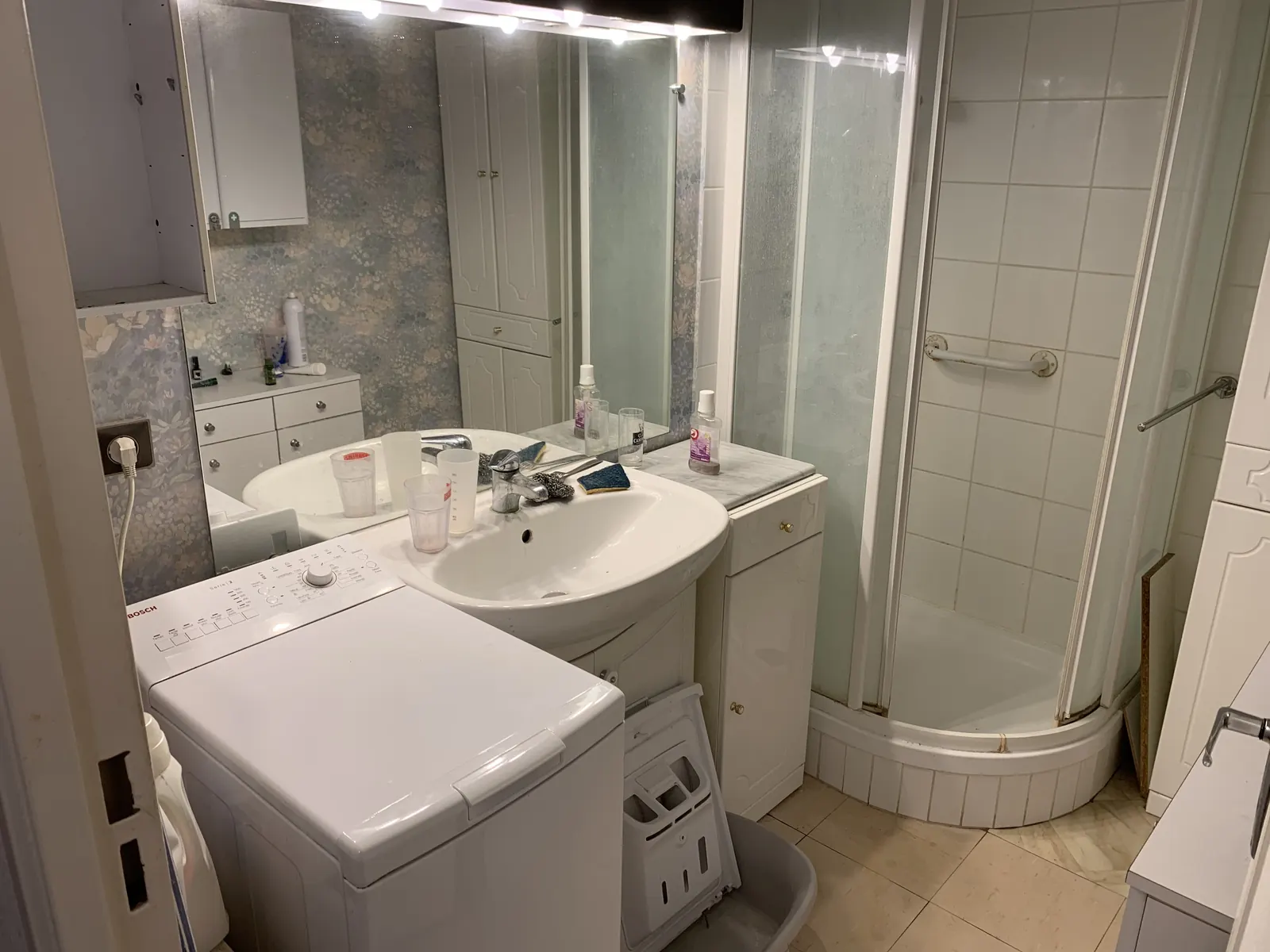 Salle de bain avant — Compiègne — 92 m²
